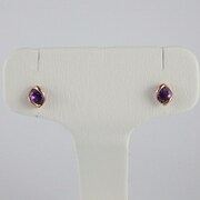 K18PGアメシストピアス 013028943