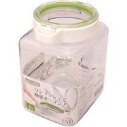 保存容器 1.6L キーポット ホワイトグリーン A-1083WG