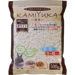 小動物用 床材 KAMIYUKA～紙床～ ホワイト 500g