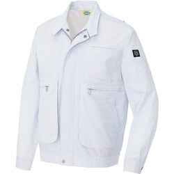 5368-003-L [アイトス 長袖サマーブルゾン(男女兼用) シルバーグレー L]