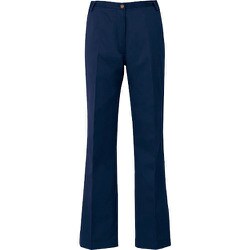 54503-008-4L [アイトス レディースシャーリングチノパンツ(ノータック) ネイビー 4L]