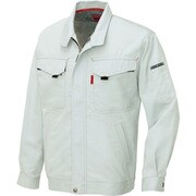 5530-004-L [アイトス 長袖サマーブルゾン(男女兼用) シルバーグレー L]