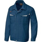5550-188-S [アイトス 長袖サマーブルゾン(男女兼用) フォレストネイビー×シルバーグレー S]