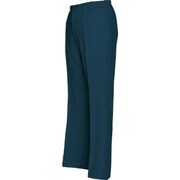 5553-008-L [アイトス レディースシャーリングパンツ(1タック) ディーピネイビ L]