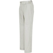 5573-003-L [アイトス レディースシャーリングパンツ(1タック) シルバーグレー L]