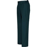 5573-008-4L [アイトス レディースシャーリングパンツ(1タック) ディープネイビー 4L]