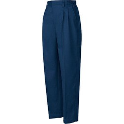 6303-008-S [アイトス レディースシャーリングパンツ(2タック) ネイビー S]