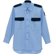 67035-037-L [アイトス 長袖シャツ ライトサックス L]