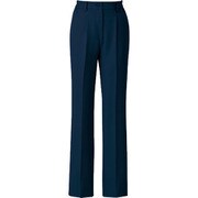 7644-088-L [アイトス レディースシャーリングパンツ(1タック) ネイビー L]