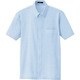 7854-007-3L [アイトス 半袖ニットボタンダウンシャツ(男女兼用) サックス 3L]