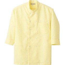 861201-019-L [アイトス コックシャツ(男女兼用) イエロー L]