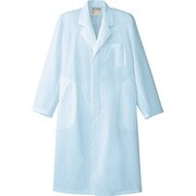 861313-007-S [アイトス メンズ白衣コート サックス S]