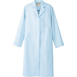 861314-007-S [アイトス レディース白衣コート サックス S]