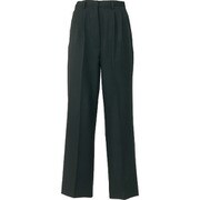 8633-010-L [アイトス レディースシャーリングパンツ(2タック) ブラック L]
