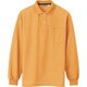 CL1001-012-L [アイトス メンズ長袖ポロシャツ オレンジ L]