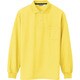 CL1001-042-L [アイトス メンズ長袖ポロシャツ イエロー L]