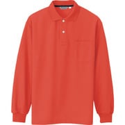 CL1001-046-3L [アイトス メンズ長袖ポロシャツ レッド 3L]