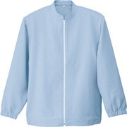 HH2102-007-S [アイトス 衛生コート(男女兼用) サックス S]