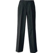 HS2600-010-S [アイトス メンズシャーリングパンツ(1タック) ブラック(裾上げ品) S]
