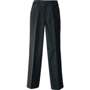 HS2600-910-6L [アイトス メンズシャーリングパンツ(1タック) ブラック(ハーフ仕様 Dカン付) 6L]