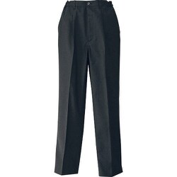HS2601-010-3L [アイトス レディースシャーリングパンツ(1タック) ブラック 3L]