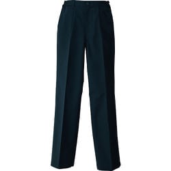 HS2602-010-6L [アイトス メンズシャーリングチノパンツ(1タック) ブラック 6L]