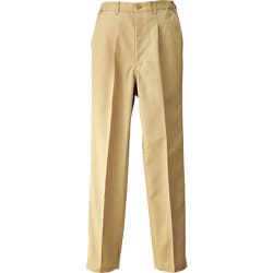 HS2603-002-6L [アイトス レディースシャーリングチノパンツ(1タック) ベージュ 6L]