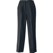 HS2603-010-3L [アイトス レディースシャーリングチノパンツ(1タック) ブラック 3L]