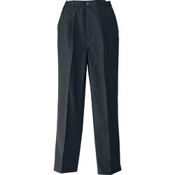 HS2603-010-4L [アイトス レディースシャーリングチノパンツ(1タック) ブラック 4L]