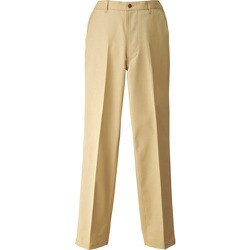 HS2604-002-S [アイトス メンズチノパンツ(ノータック) ベージュ S]