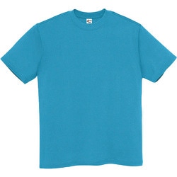 MT180-010-S [アイトス Tシャツ(男女兼用) サックスブルー S]