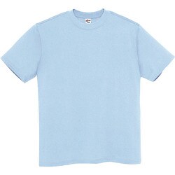 MT180-015-4L [アイトス Tシャツ(男女兼用) ライトブルー 4L]
