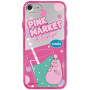 BB-I7S-062 [PINK MARKET バーバクリアケース iP8/7/6s/6]