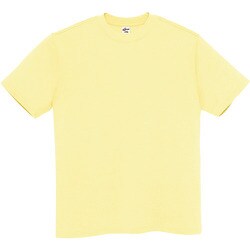 MT180-027-5L [アイトス Tシャツ(男女兼用) ライトイエロー 5L]