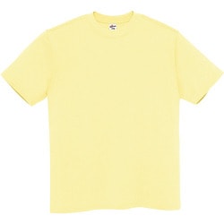 MT180-027-L [アイトス Tシャツ(男女兼用) ライトイエロー L]