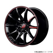 ホイール RMP RACING R25 18×7.5 ブラック/リムレッドライン 976923