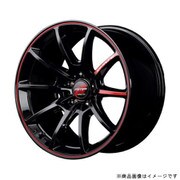 ホイール RMP RACING R25 18×9.5 ブラック/リムレッドライン 976954