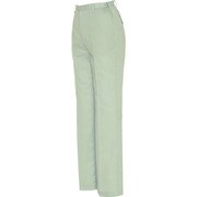 9055-005-5L [アイトス レディースシャーリングパンツ(ノータック) アースグリーン 5L]