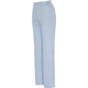 9055-007-S [アイトス レディースシャーリングパンツ(ノータック) サックス S]