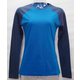 WsラグランロングTシャツ2トーン H-335 BLU×DOC ブルー Mサイズ [アウトドア カットソー レディース]