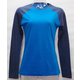 WsラグランロングTシャツ2トーン H-335 BLU×DOC ブルー Lサイズ [アウトドア カットソー レディース]