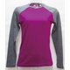 WsラグランロングTシャツ2トーン H-335 RIB×MGY リベナ Mサイズ [アウトドア カットソー レディース]