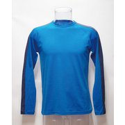 MsラインロングTシャツ H-525 BLU×DOC ブルー Mサイズ [アウトドア カットソー メンズ]