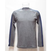 MsラインロングTシャツ H-525 MGY×DOC M.グレー Sサイズ [アウトドア カットソー メンズ]