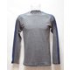 MsラインロングTシャツ H-525 MGY×DOC M.グレー Mサイズ [アウトドア カットソー メンズ]