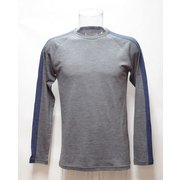 MsラインロングTシャツ H-525 MGY×DOC M.グレー Mサイズ [アウトドア カットソー メンズ]