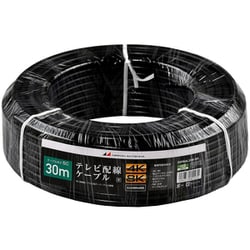 5C黒30m4K8K衛星放送対応テレビ配線ケーブル S5FBAL30B-RP