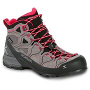 YARU TEKNO GTX WOMAN S4GA00W 8899 9404 ダークグレー/ピンク UK3.5(22cm) [トレッキングシューズ レディース]