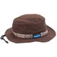 ストラップバケットハット 11863452729008 チョコレート Lサイズ [アウトドア ハット]