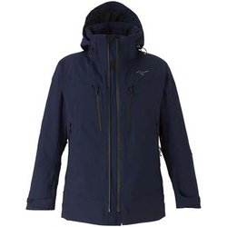 ♪Mizuno スキーウェアジャケット XSサイズ ネイビー♪ ♪Mizuno スキーウェアジャケット XSサイズ ネイビー♪ スキー